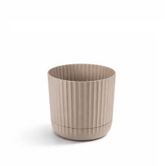 KRS-263 Zeraf Dekoratif Tabaklı Saksı Takımı 4.6 Litre No:3 Bej 6 Adet