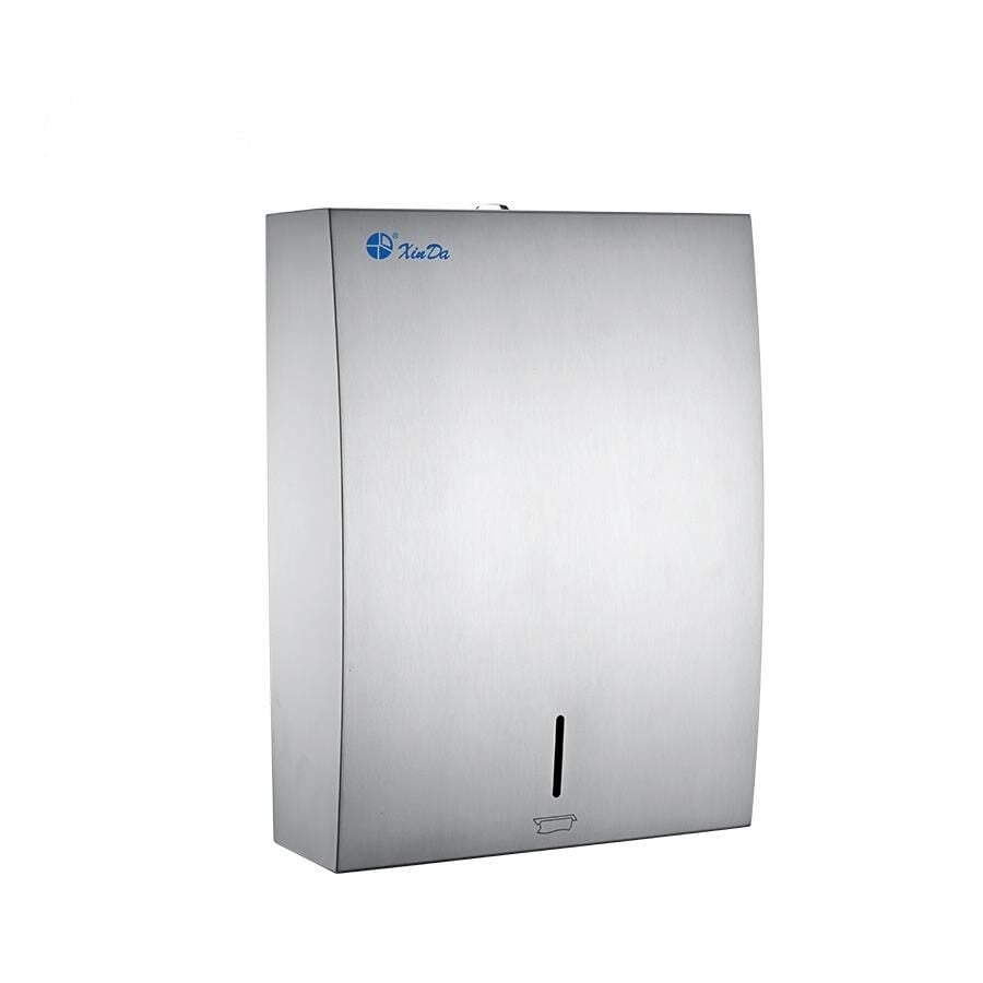 Omnipazar Xinda ZJH12H Manuel Z Katlı Kağıt Havlu Dispenseri Paslanmaz Çelik