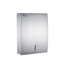 Omnipazar Xinda ZJH12H Manuel Z Katlı Kağıt Havlu Dispenseri Paslanmaz Çelik