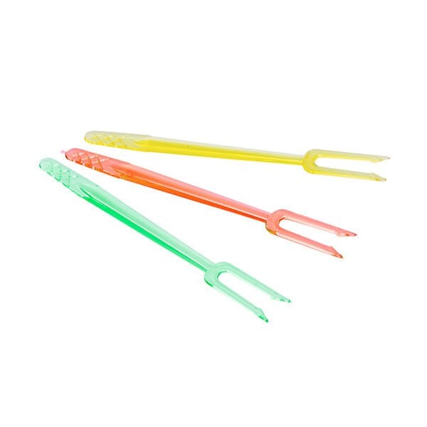 Omnisoft Plastik Cips Çatalı Renkli 1000 Adet