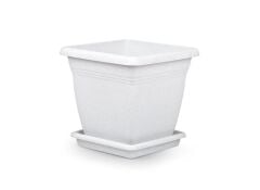 Omnipazar SO-VK04 Villa Kare Tabaklı Saksı 32 lt No 4