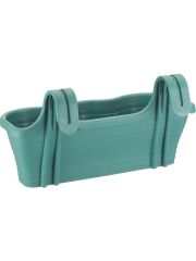 Omnipazar SO-TOM5 Tombik Askılı Balkon Saksı 10 Lt Yeşil 6 Adet