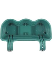 Omnipazar SO-TOM5 Tombik Askılı Balkon Saksı 10 Lt Yeşil 6 Adet