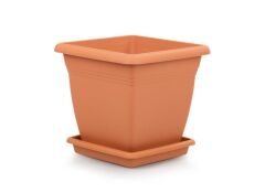 Omnipazar SO-VK05 Villa Kare Tabaklı Saksı 64 lt No 5