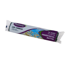 Omnipazar Plmx Eko End Battal Boy Çöp Poşeti 72x95cm 20 Rulo 200 Ad 6Kg Siyah