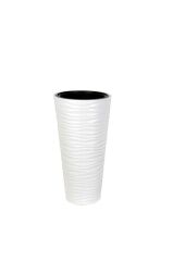 Omnipazar SO-KVT1 Kumsal Vazo Saksı Takımı 5.5 Litre No 1 Beyaz (110)