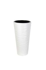 Omnipazar SO-KVT2 Kumsal Vazo Saksı Takımı 9 Litre No 2 Beyaz (110)