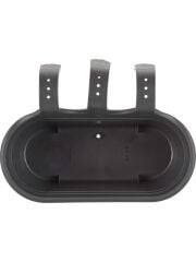 Omnipazar SO-TOM2 Tombik Askılı Balkon Saksı 6.5 Lt Antrasit 6 Adet