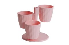 Omnipazar SO-DNC1 Dönence Standlı 3'lü Saksı Takımı No 1