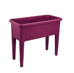 Omnipazar SO-ABS3 Fanuslu Ayaklı Bahçe Yetiştirme Saksı Seti 60 Litre No 3 Vişne (102)