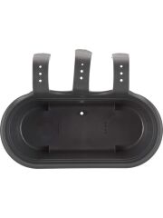 Omnipazar SO-TOM2 Tombik Askılı Balkon Saksı 6.5 Lt Antrasit 3 Adet