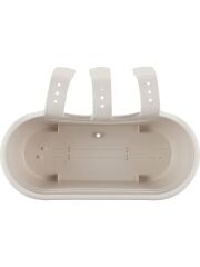 Omnipazar SO-TOM2 Tombik Askılı Balkon Saksı 6.5 Lt Kirli Beyaz 3 Adet