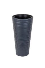 Omnipazar SO-KVT3 Kumsal Vazo Saksı Takımı 13,7 Litre No 3 Antrasit (116)