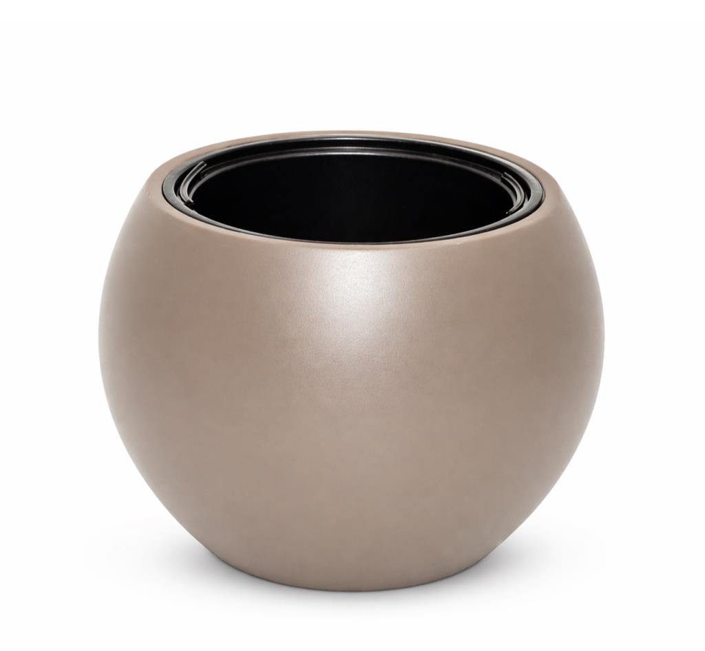 Omnipazar SO-KURS3 Küre Dekoratif Yuvarlak İç Kovalı Saksı 62 Litre No: 3