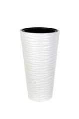 Omnipazar SO-KVT3 Kumsal Vazo Saksı Takımı 13,7 Litre No 3 Beyaz (110)