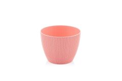Omnipazar SO-SML1 Sümela Saksı 0,5 litre No 1 Pudra Pembe (121)