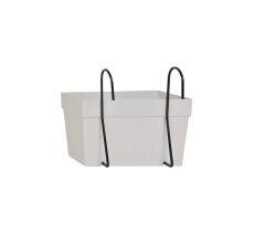 Omnipazar SO-YB01A Askılı Yalı Balkon Saksı 6.5 lt Kirli Beyaz 3 Adet