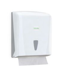 Omnipazar Vialli K21 Z Katlı Kağıt Havlu Dispenseri 400'lü Beyaz