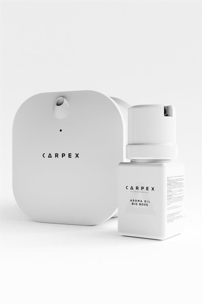 Carpex Difüzör Micro Koku Makinesi Beyaz + 50 ml Koku Kartuşu Big Boss