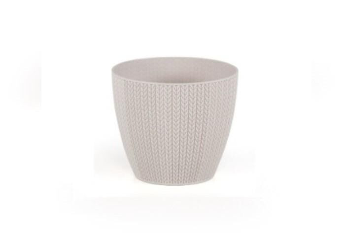 Omnipazar SO-SML4  Sümela Saksı 5 litre No 4 Kirli Beyaz (113)