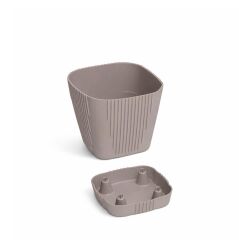 SO-ZB04 Zambak Dekoratif Plastik Saksı 5.6 Lt No:4 Mocha 6 Adet