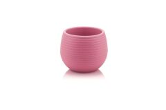 Omnipazar SO-ES01 Elvan Kaktüs Saksı 0,13 Litre No 1 Pudra Pembe (121)