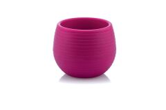 Omnipazar SO-ES05 Elvan Kaktüs Saksı 1,3 Litre No 5 Vişne (102)