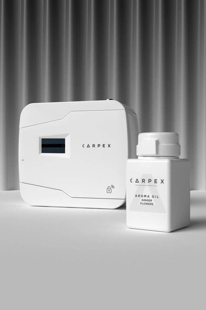 Carpex E2 Power Eco-X Difüzör Koku Makinesi + Ginger Flowers 125 ml Koku Kartuş