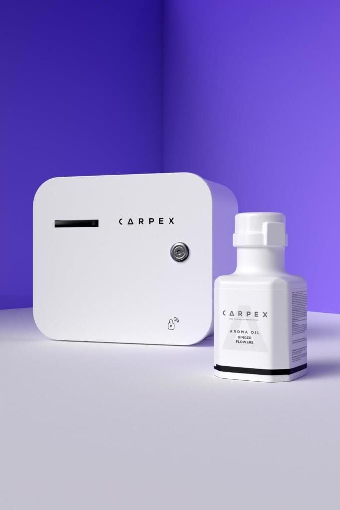 Carpex A1 Eco-X Geniş Alan Difüzör Koku Makinesi + Ginger Flowers 200 ml Koku Kartuş