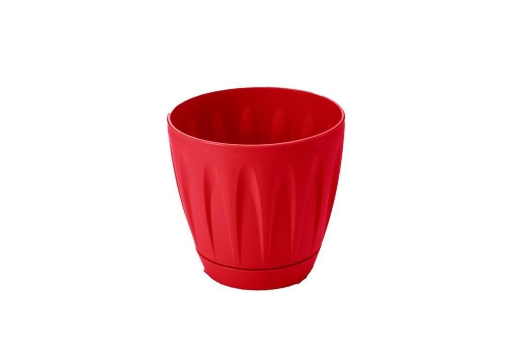 Omnipazar SO-P001 Papatya Saksı Takım 0,7 Litre No 1 Kırmızı