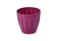 Omnipazar SO-P002 Papatya Saksı Takım 1,5 Litre No 2 Vişne (102)