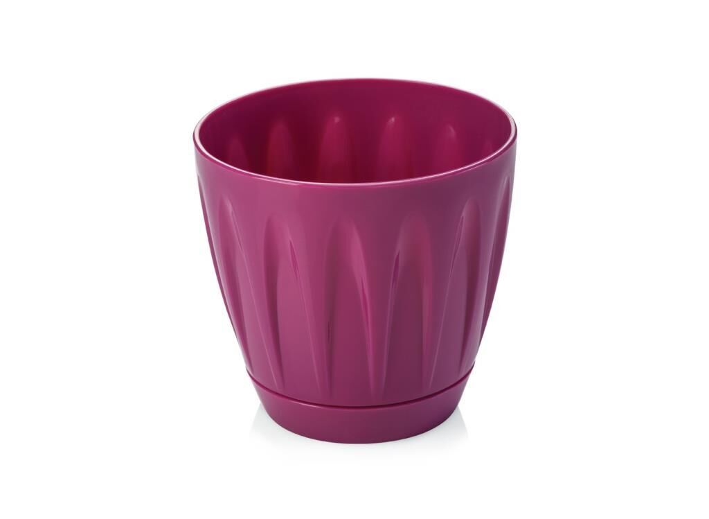 Omnipazar SO-P003 Papatya Saksı Takım 3 Litre No 3 Vişne (102)