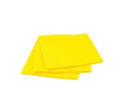 Omniclean FLR F040 Delikli Sarı Temizlik Bezi 3' lü Paket