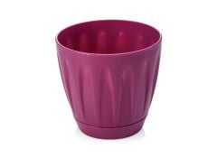 Omnipazar SO-P004 Papatya Saksı Takım 6 Litre No 4 Vişne (102)