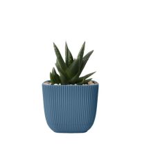 Omnipazar KRS-383 Dekoratif Plastik Mercan Kare Saksı 1.8 Litre No 3