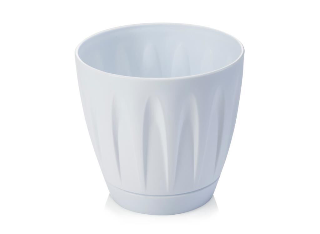 Omnipazar SO-P005 Papatya Saksı Takım 12 Litre No 5 Beyaz (110)