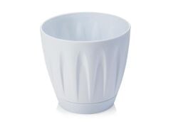 Omnipazar SO-P005 Papatya Saksı Takım 12 Litre No 5 Beyaz (110)