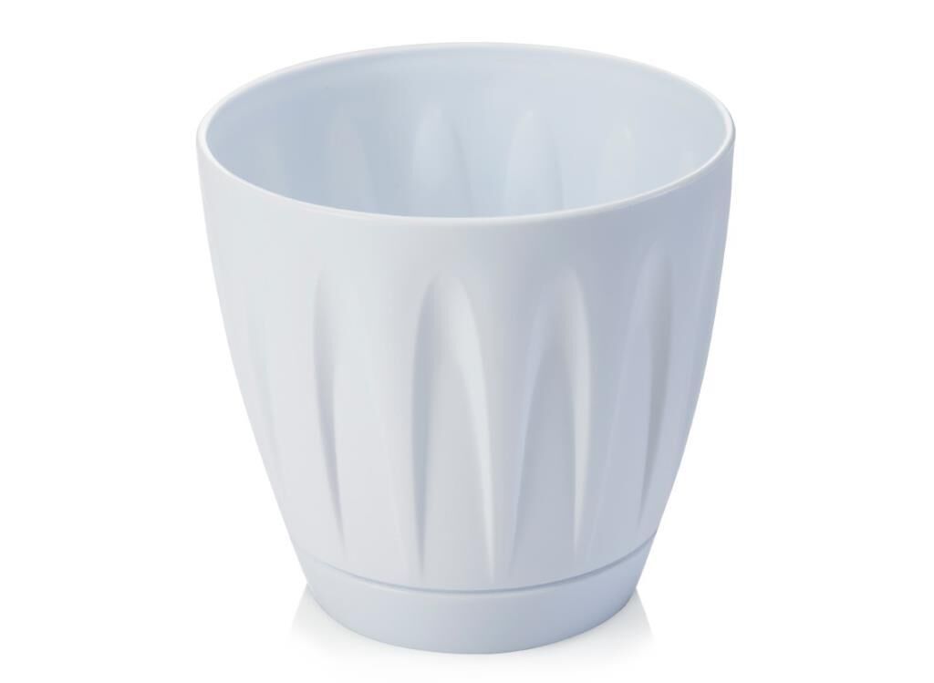 Omnipazar SO-P006 Papatya Saksı Takım 22 Litre No 6 Beyaz (110)