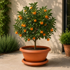 Omnipazar SO-A004 Arajman Saksı Takımı Tabaklı 19 Litre No: 4