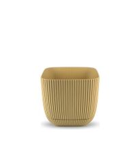 Omnipazar KRS-384 Dekoratif Plastik Mercan Kare Saksı 4 Litre No 4