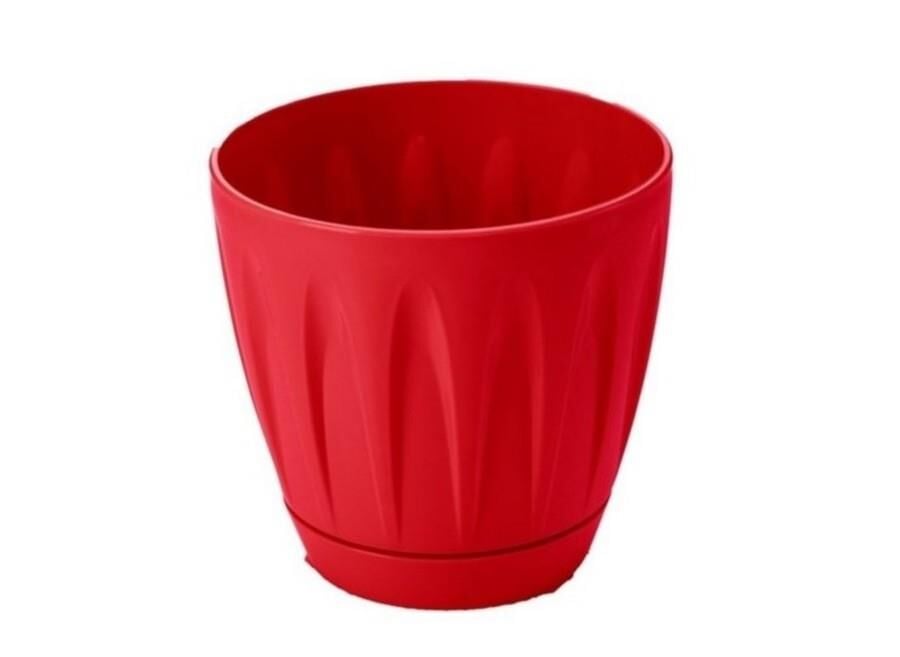 Omnipazar SO-P006 Papatya Saksı Takım 22 Litre No 6 Kırmızı