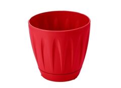Omnipazar SO-P006 Papatya Saksı Takım 22 Litre No 6 Kırmızı