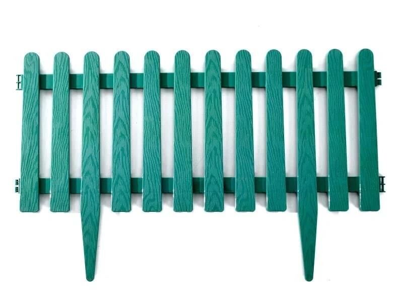 Omnipazar SO-IBC1 Eko İstanbul Bahçe Çiti 4'lü Set 55x34 cm Yeşil