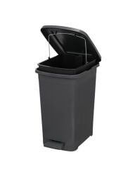 Omnipazar ELF-İ342 Slim Pedallı Plastik Çöp Kovası İç Kovalı 25 lt