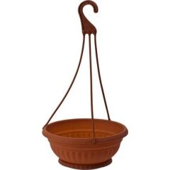 Omnipazar SY-5735 Askılı Aranjman Balkon Saksı No 0 Kahverengi 6 Adet