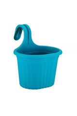 Omnipazar SO-TOM1 Tombik Askılı Balkon Saksı 3 Litre No 1