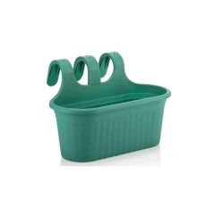 Omnipazar SO-TOM2 Tombik Askılı Balkon Saksı 6.5 Litre No 2