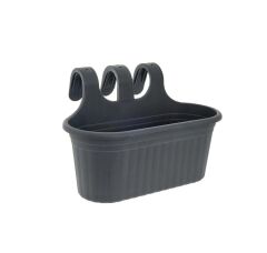 Omnipazar SO-TOM2 Tombik Askılı Balkon Saksı 6.5 Litre No 2