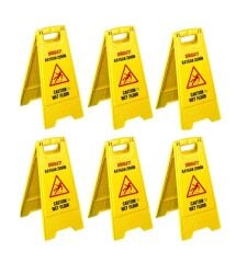 Omnisoft UCTM KZ100 Kaygan Zemin Uyarı Levhası 6 Adet