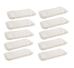 Omniclean 50 cm Nemli Mop Yedek Bez Beyaz 10 Adet